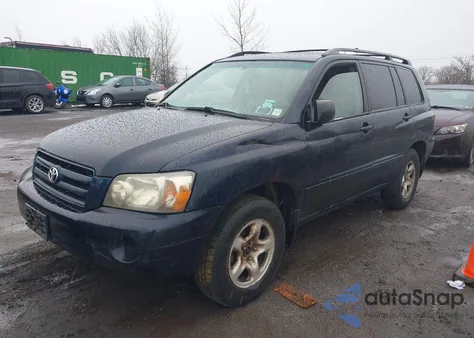 2006 Toyota Highlander z USA, uszkodzony, nr VIN JTEGD21A360143390